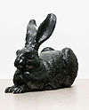 Dürer Hase (Schwarz)