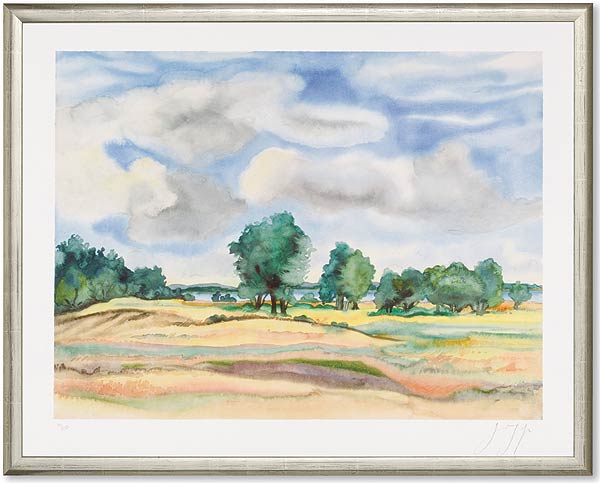  Landschaft am See 