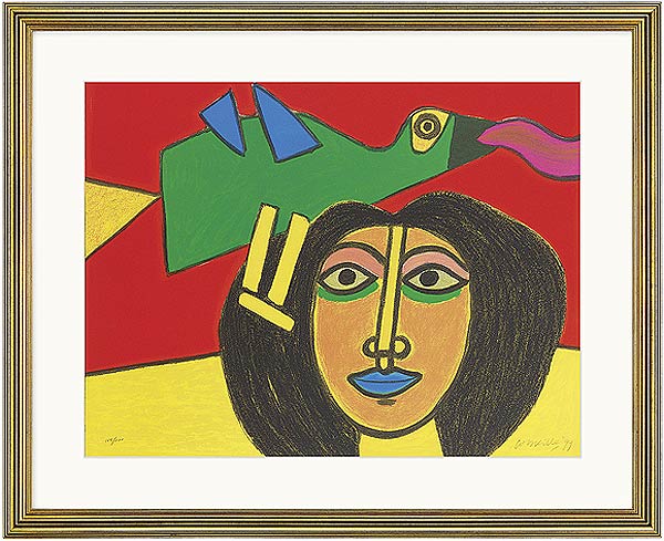  Visage à l'Oiseau 