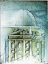 Hommage à Palladio (aus der Mappe »Römische Reise« mit 3 Lithografien)