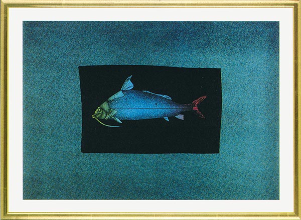  Blauer Fisch 