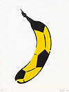 Fußball Banane