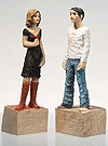 Skulpturenpaar »Frau« + »Mann«