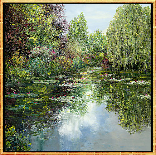  L‘étang avec pâturage (Teich mit Weiden) 